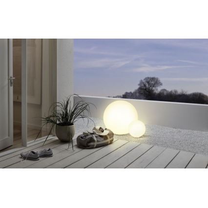Eglo 55788 - LED RGBW Вулична лампа MONTEROLO-C 1xE27/9W/230V 2700-6500K IP65 діаметр 50 см + пульт дистанційного керування