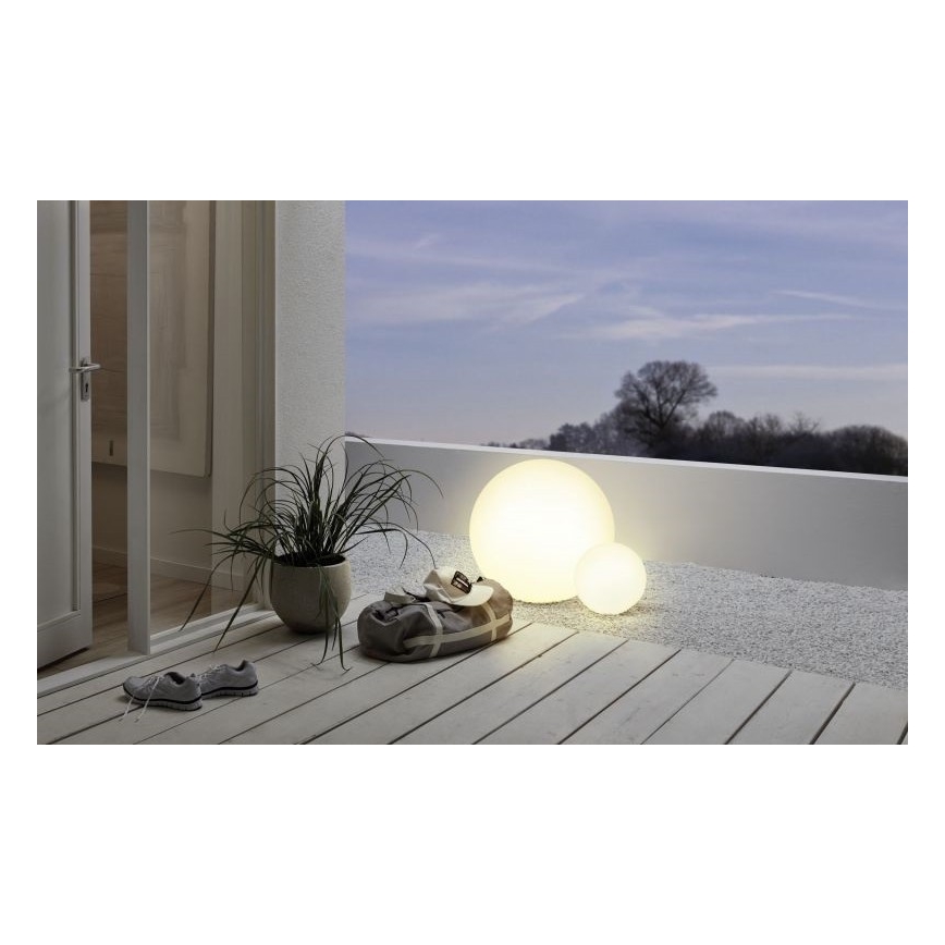 Eglo 55788 - LED RGBW Вулична лампа MONTEROLO-C 1xE27/9W/230V 2700-6500K IP65 діаметр 50 см + пульт дистанційного керування