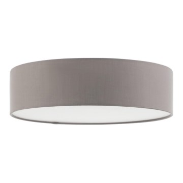 Eglo 55805 - LED стельовий світильник 1xE27/11W/230V, діаметр 38 см, сірий