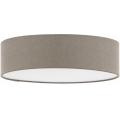 Eglo 55873 - LED стельовий світильник 1xE27/11W/230V, діаметр 38 см, тауп