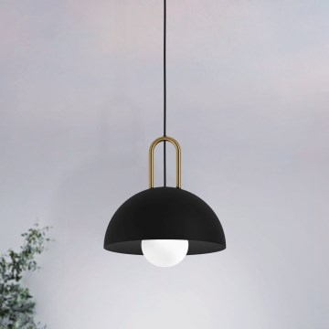 Eglo 56459 - Люстра на тросе CALMANERA 1xE27/40W/230V черный