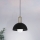 Eglo 56459 - Люстра на тросе CALMANERA 1xE27/40W/230V черный
