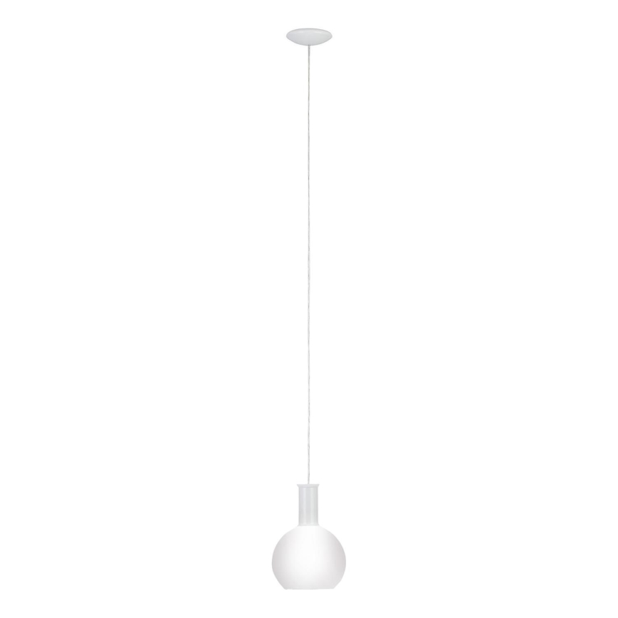Eglo 62266 - Підвісна люстра PASCOA PRO 1xE27/60W/230V 20 см білий