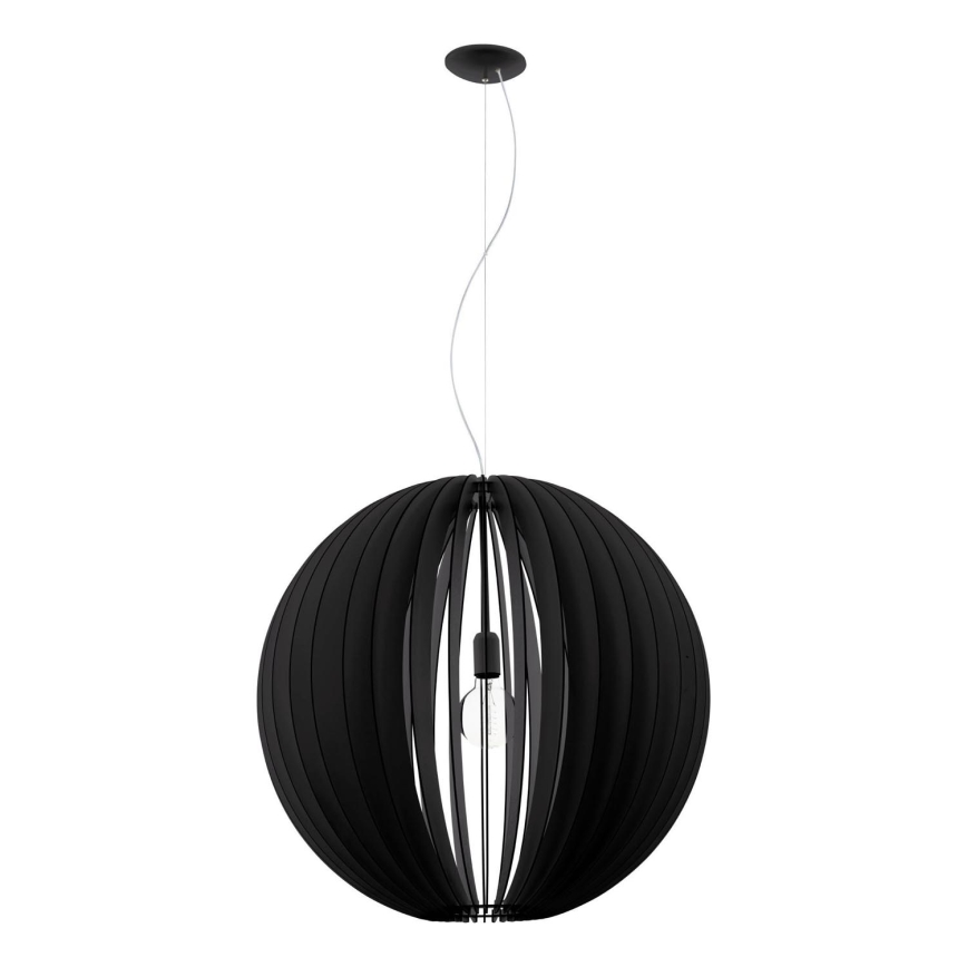Eglo 63254 - Подвесная люстра COSSANO PRO 1xE27/60W/230V диаметр 70 см черный