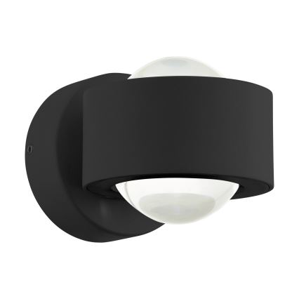 Eglo 64496 - LED настінний світильник ONO PRO 2xLED/2,5Вт/230В антрацит