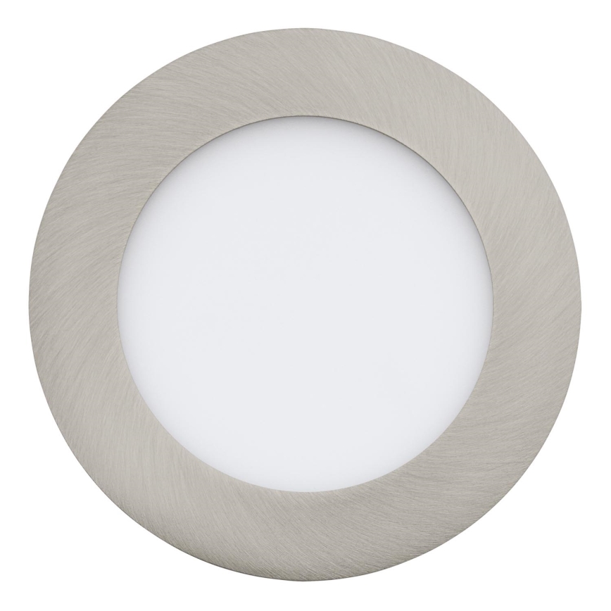 Eglo 64603 - Світлодіодний вбудований світильник FUEVA 1 PRO LED/6,6W/230V 3000K діаметр 12 см матовий хром