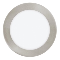 Eglo 64615 - Світлодіодний вбудований світильник FUEVA 1 PRO LED/10,5W/230V 3000K діаметр 17 см матовий хром
