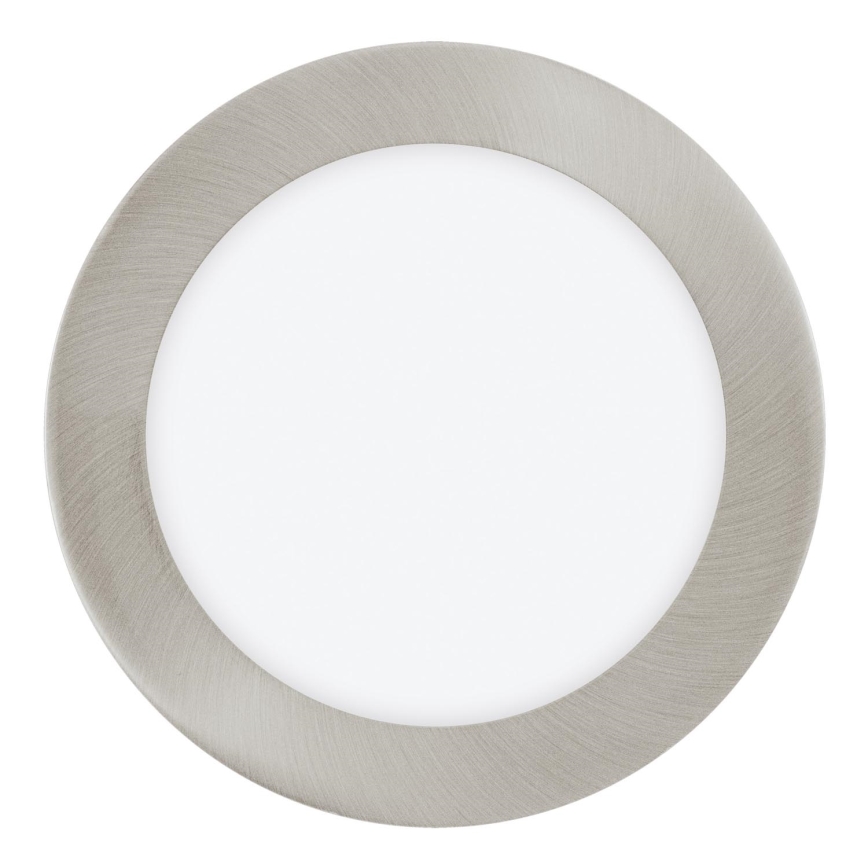 Eglo 64615 - Світлодіодний вбудований світильник FUEVA 1 PRO LED/10,5W/230V 3000K діаметр 17 см матовий хром