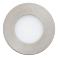 Eglo 64621 - Светодиодный встроенный светильник FUEVA 1 PRO LED/2,7W/230V 3000K диаметр 8,5 см матовый хром