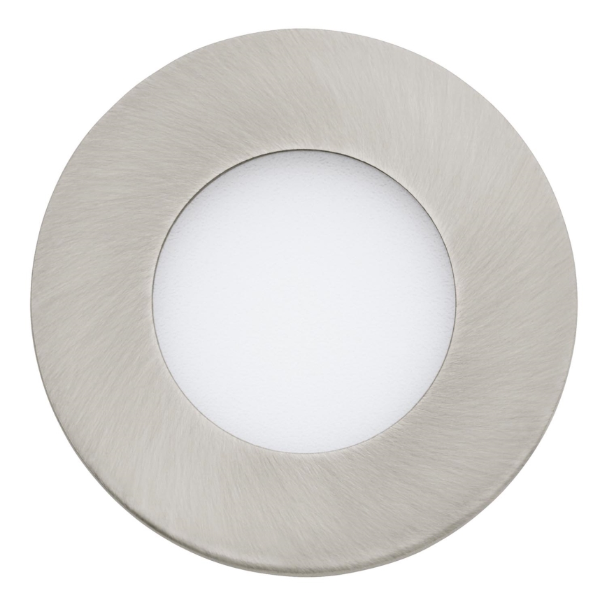 Eglo 64621 - Світлодіодний вбудований світильник FUEVA 1 PRO LED/2,7W/230V 3000K діаметр 8,5 см матовий хром