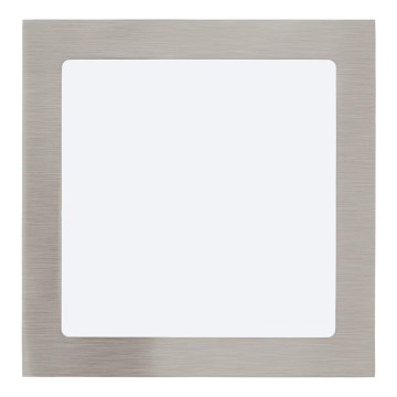 Eglo 64637 - Світлодіодний вбудований світильник FUEVA 1 PRO LED/16W/230V 3000K 22,5x22,5 см матовий хром