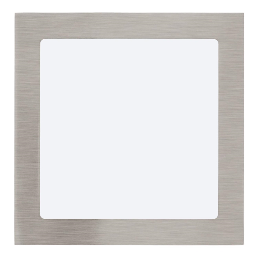 Eglo 64637 - Світлодіодний вбудований світильник FUEVA 1 PRO LED/16W/230V 3000K 22,5x22,5 см матовий хром