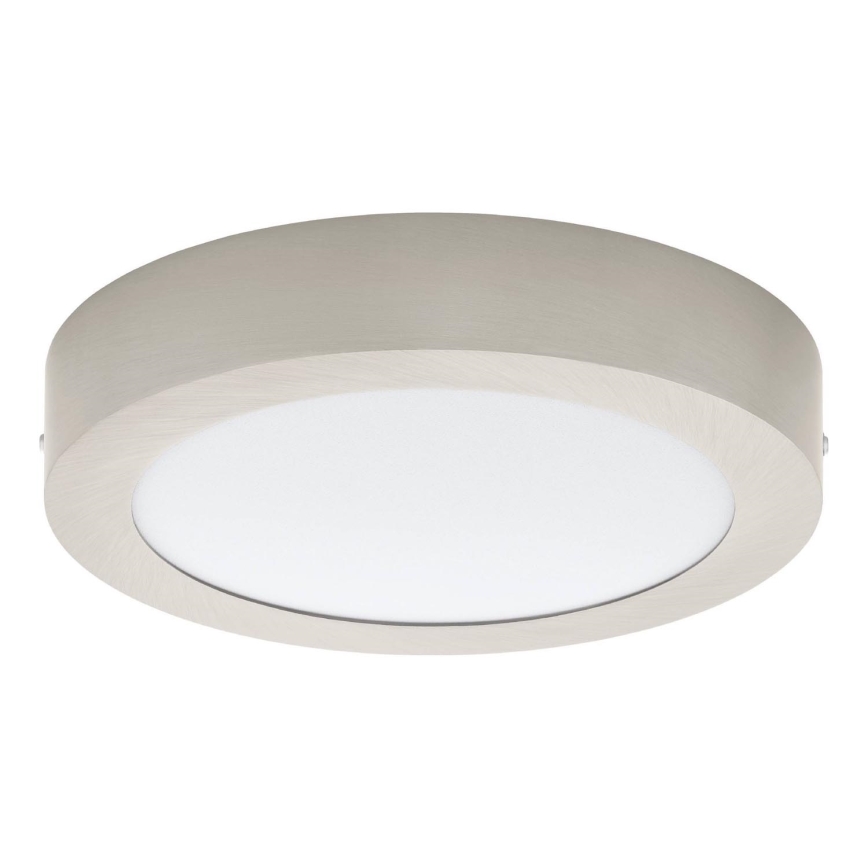 Eglo 64716 - Стельовий LED світильник FUEVA PRO LED/19W/230V 4000K діаметр 22,5 см матовий хром