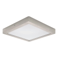 Eglo 64728 - Стельовий LED світильник FUEVA PRO LED/25W/230V 3000K 30x30 см матовий хром