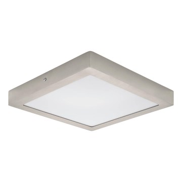 Eglo 64728 - Стельовий LED світильник FUEVA PRO LED/25W/230V 3000K 30x30 см матовий хром