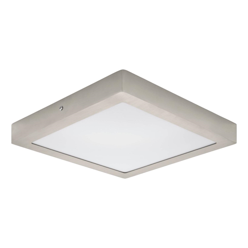 Eglo 64728 - Стельовий LED світильник FUEVA PRO LED/25W/230V 3000K 30x30 см матовий хром