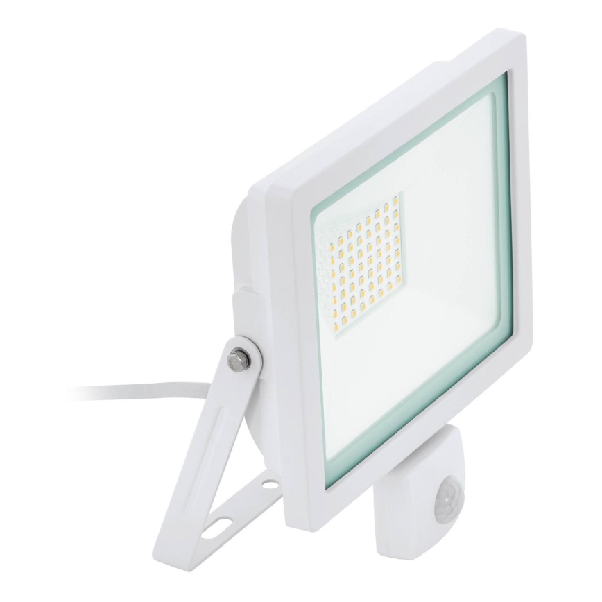 Eglo 64886 - Світлодіодний прожектор з датчиком FILETTI LED/50W/230V 4000K IP44 білий