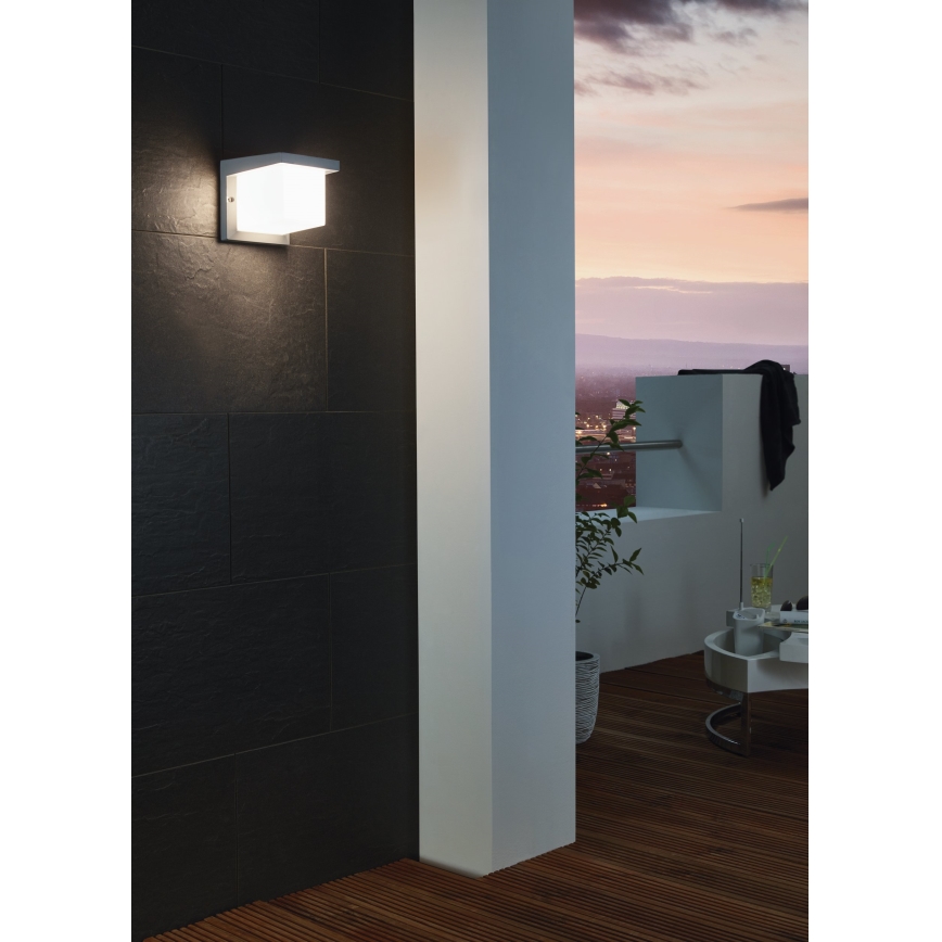 Eglo 65046 - Вуличний світлодіодний настінний світильник DESELLA PRO LED/10W/230V IP54 антрацит