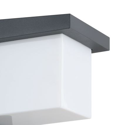 Eglo 65046 - Вуличний світлодіодний настінний світильник DESELLA PRO LED/10W/230V IP54 антрацит