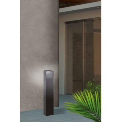 Eglo 65082 - Светодиодная уличная лампа DONINNI PRO LED/5W/230V 3000K 40 см IP44 антрацит