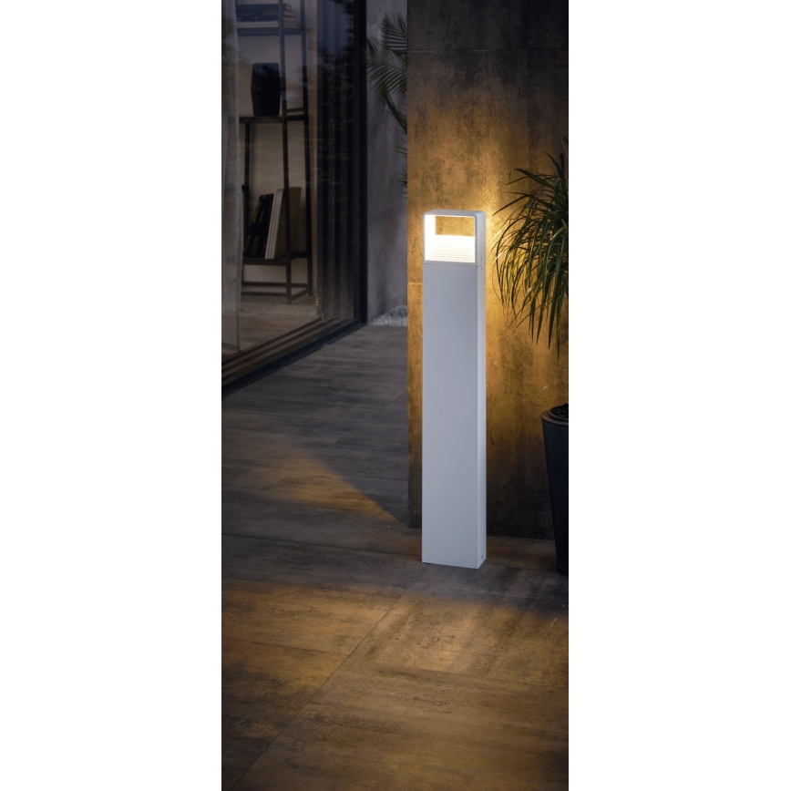 Eglo 65085 - Вулична світлодіодна лампа DONINNI PRO LED/5W/230V 3000K 80 см IP44 білий