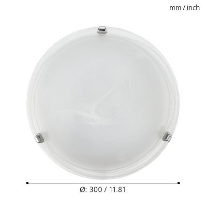 Eglo - Стельовий світильник 1xE27/60W/230V