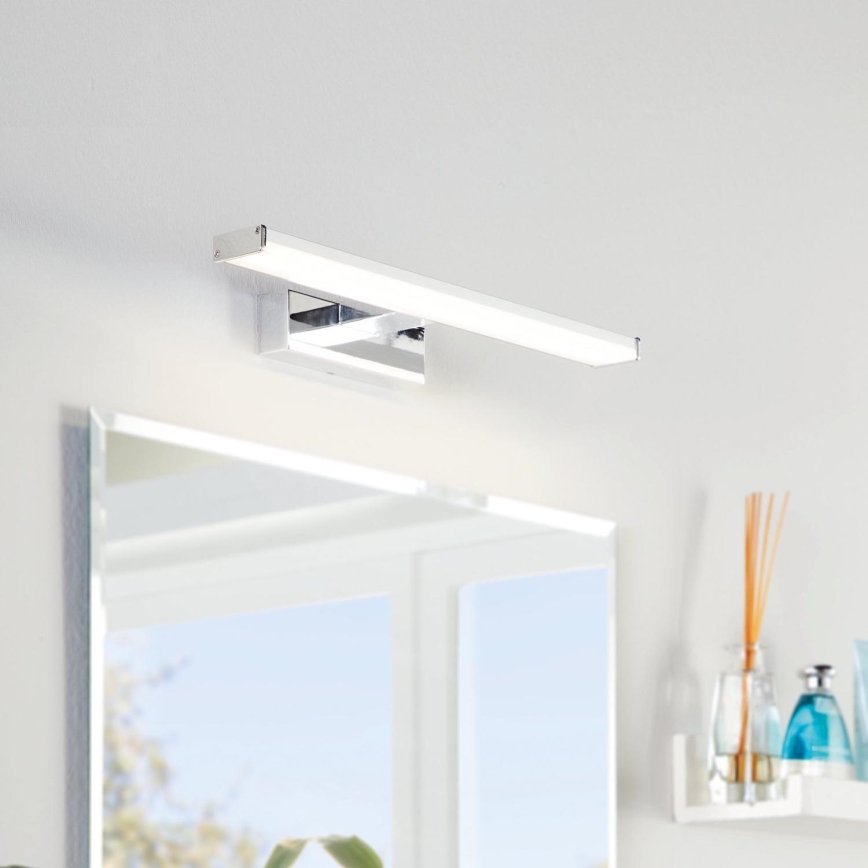 Eglo 74051 - LED Підсвітка для дзеркала для ванної GALENZANA LED/7,4W/230V 4000K 40 см IP44 глянцевий хром