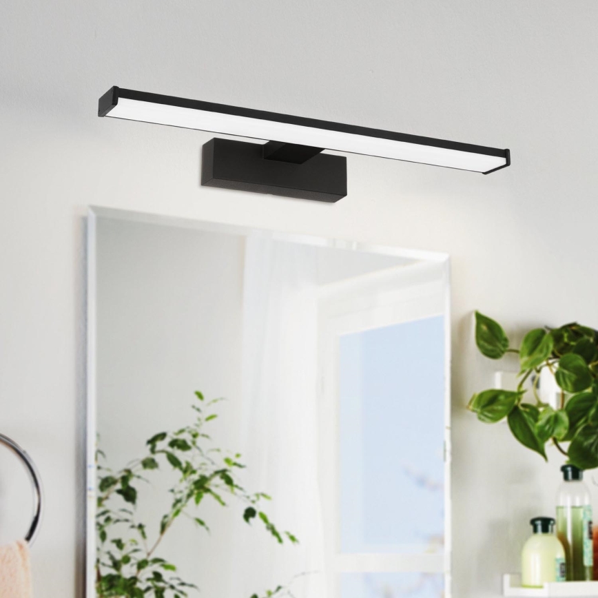 Eglo 74061 - LED Підсвітка для дзеркала для ванної GALENZANA LED/7,4W/230V 4000K 40 см IP44 чорний