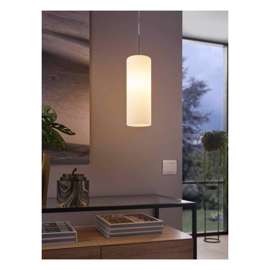 Eglo 75251 - Светодиодная подвесная RGB-люстра с регулированием яркости ELLUNO-C E27/7,5W/230V + дистанционное управление