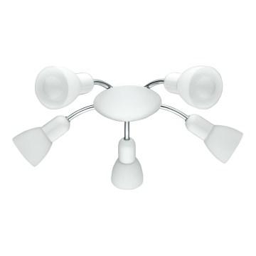 Eglo 75305 - LED точечный светильник DAKAR 5xE14/3,5W/230V белый