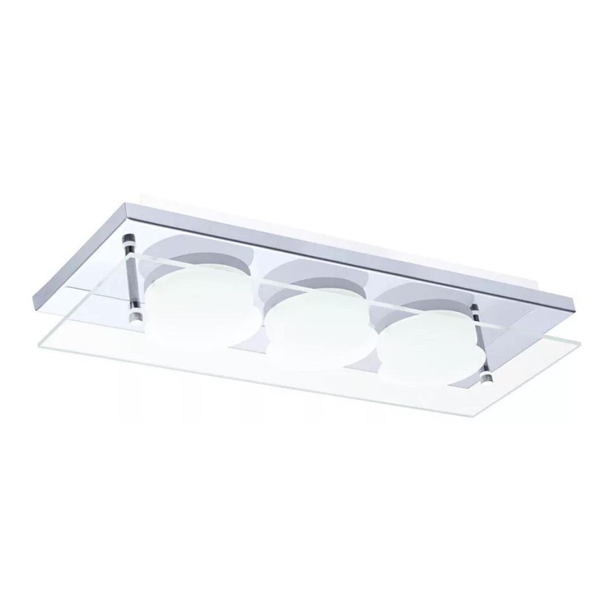 Eglo 75328 - светодиодный потолочный светильник ABIOLA 3xLED/6W/230V, глянцевый хром