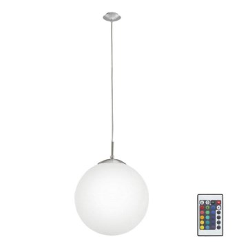 Eglo 75361 - Светодиодная подвесная RGBW-люстра RONDO-C 1xE27/7,5W/230V