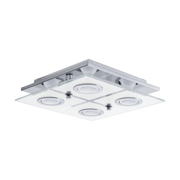 Eglo 75378 - Світильник стельовий LED RGBW з регулюванням яскравості CABO-C 4xGU10/4W/230V + дистанційне керування
