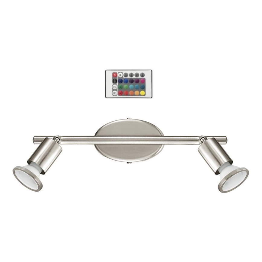 Eglo 75384 - Светодиодный прожектор BUZZ-C 2xGU10/4W/230V