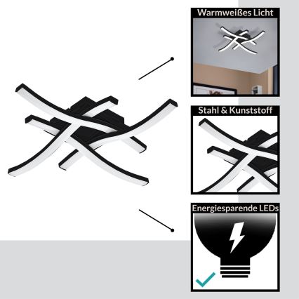 Eglo - Светодиодная припотолочная люстра LED/16W/230V