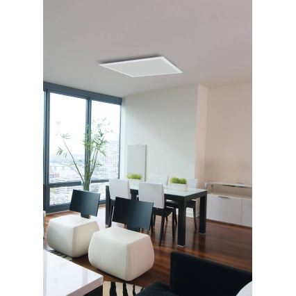 Eglo 75525 - Стельовий RGBW-світильник з регулюванням яскравості SALOBRENA LED/12W/230V 2700-6500K + пульт дистанційного керування
