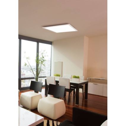 Eglo 75525 - Стельовий RGBW-світильник з регулюванням яскравості SALOBRENA LED/12W/230V 2700-6500K + пульт дистанційного керування
