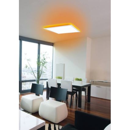 Eglo 75525 - Стельовий RGBW-світильник з регулюванням яскравості SALOBRENA LED/12W/230V 2700-6500K + пульт дистанційного керування