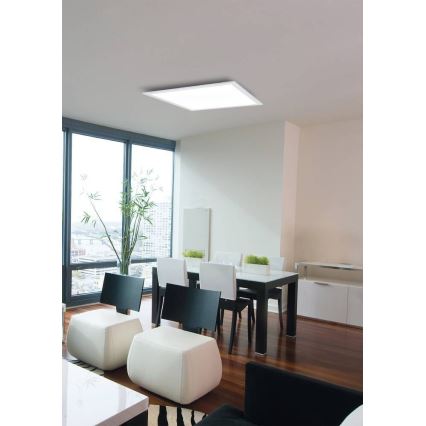 Eglo 75525 - Стельовий RGBW-світильник з регулюванням яскравості SALOBRENA LED/12W/230V 2700-6500K + пульт дистанційного керування