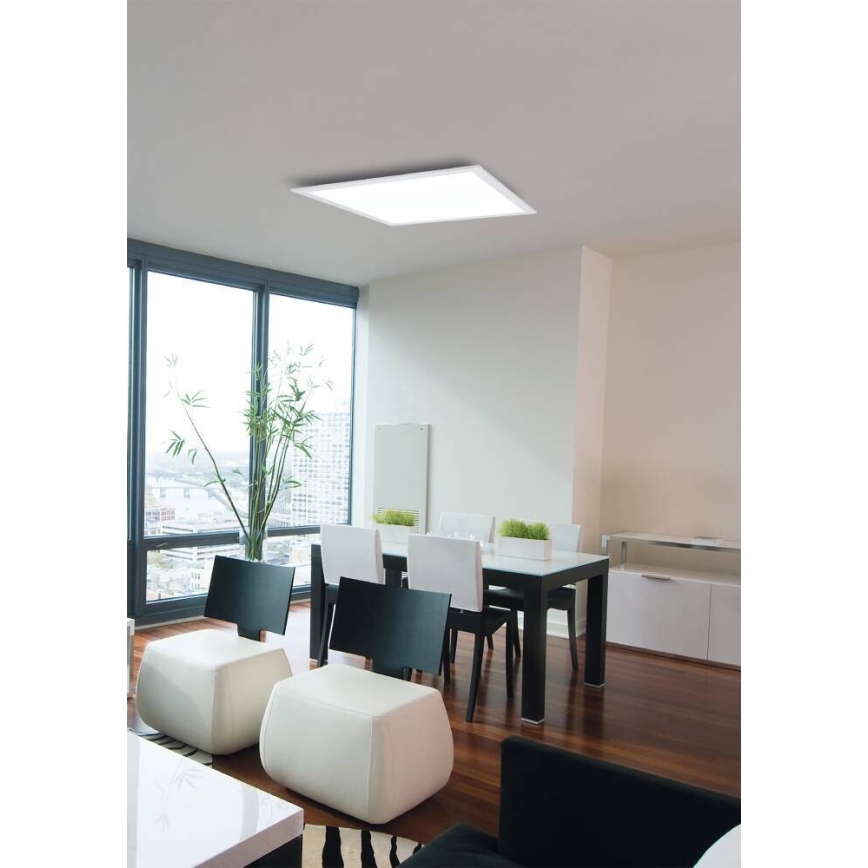 Eglo 75525 - Стельовий RGBW-світильник з регулюванням яскравості SALOBRENA LED/12W/230V 2700-6500K + пульт дистанційного керування