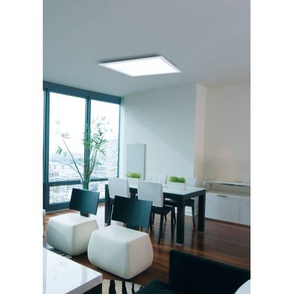 Eglo 75525 - Стельовий RGBW-світильник з регулюванням яскравості SALOBRENA LED/12W/230V 2700-6500K + пульт дистанційного керування
