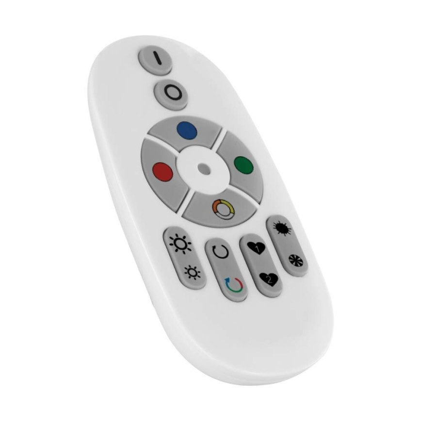 Eglo 75525 - Стельовий RGBW-світильник з регулюванням яскравості SALOBRENA LED/12W/230V 2700-6500K + пульт дистанційного керування