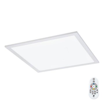 Eglo 75525 - Стельовий RGBW-світильник з регулюванням яскравості SALOBRENA LED/12W/230V 2700-6500K + пульт дистанційного керування