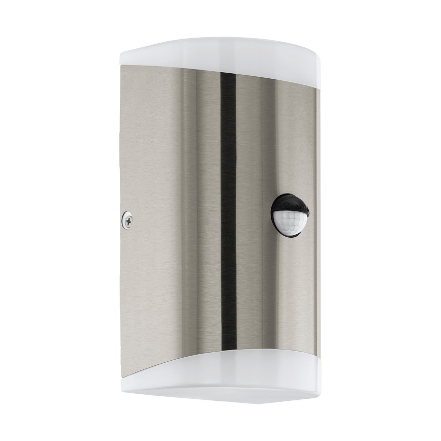 Eglo - Уличный светодиодный настенный светильник с датчиком 2xGU10/4,6W/230V IP44