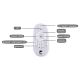 Eglo - LED панель з регулюванням яскравості LED/25W/230V 2700-5000K + дистанційне керування