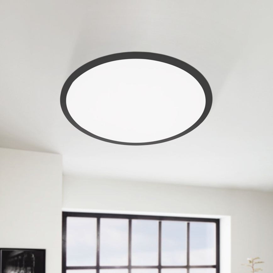 Eglo 75577 - Светодиодный потолочный светильник с регулированием яркости SALOBRENA-TW LED/32,5W/230V диаметр 60 см + дистанционное управление