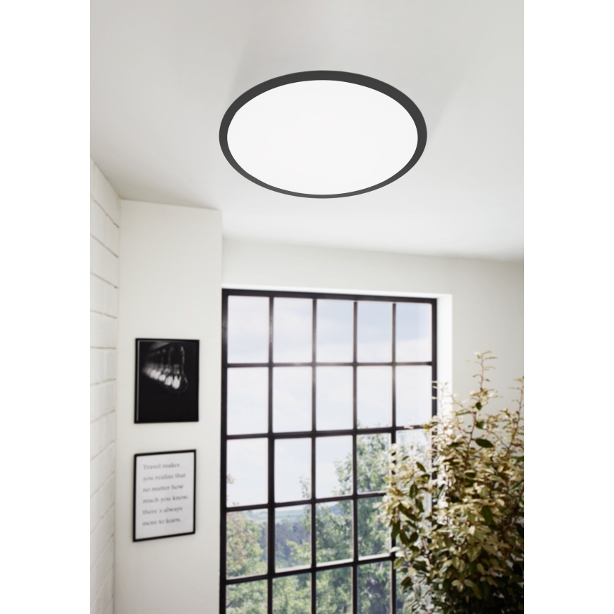 Eglo 75577 - Светодиодный потолочный светильник с регулированием яркости SALOBRENA-TW LED/32,5W/230V диаметр 60 см + дистанционное управление