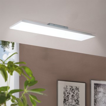 Eglo 75615 - LED Накладна панель CALEMAR LED/19W/230V 24,2 x 99,2 cm біла