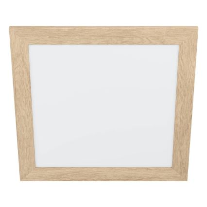 Eglo 75643 - Стельовий LED світильник CALEMAR LED/19W/230V 4000K 43,7x 43,7 см коричневий