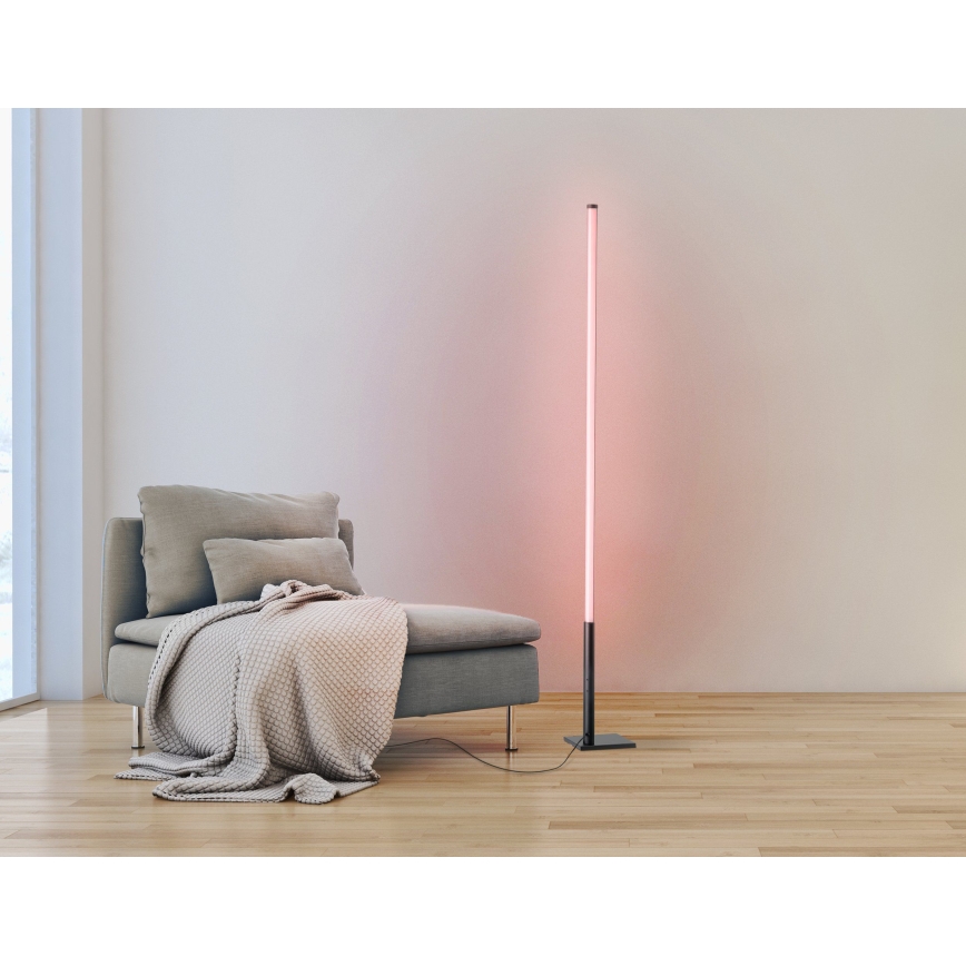 Eglo - Светодиодный RGB-торшер с регулированием яркости LED/13,5W/230V 2700-6500K + дистанционное управление